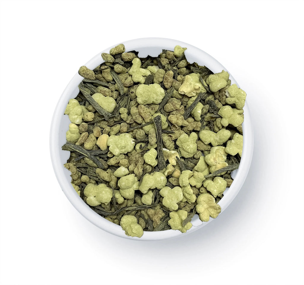 Thé vert Genmaicha au Matcha Amandythé