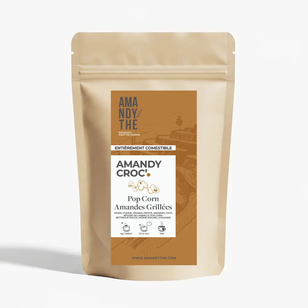 Amandy'Croc Pop Corn Amandes Grillées Amandythé