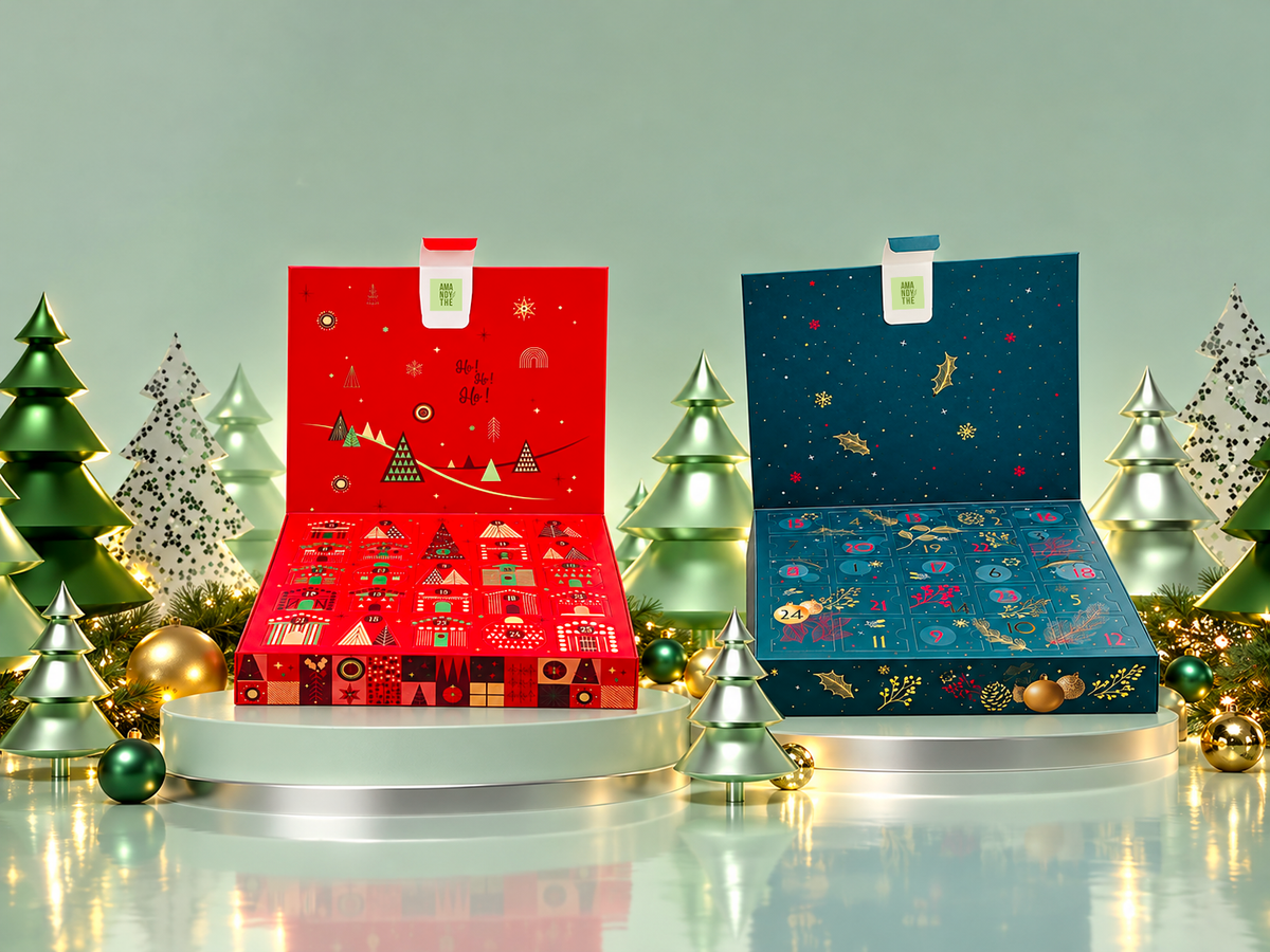 Calendrier de l'Avent Thés & Infusions — 24 doses en vrac Amandythé