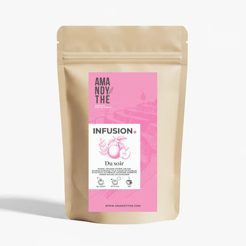 Infusion du Soir : Orange Mandarine Amandythé