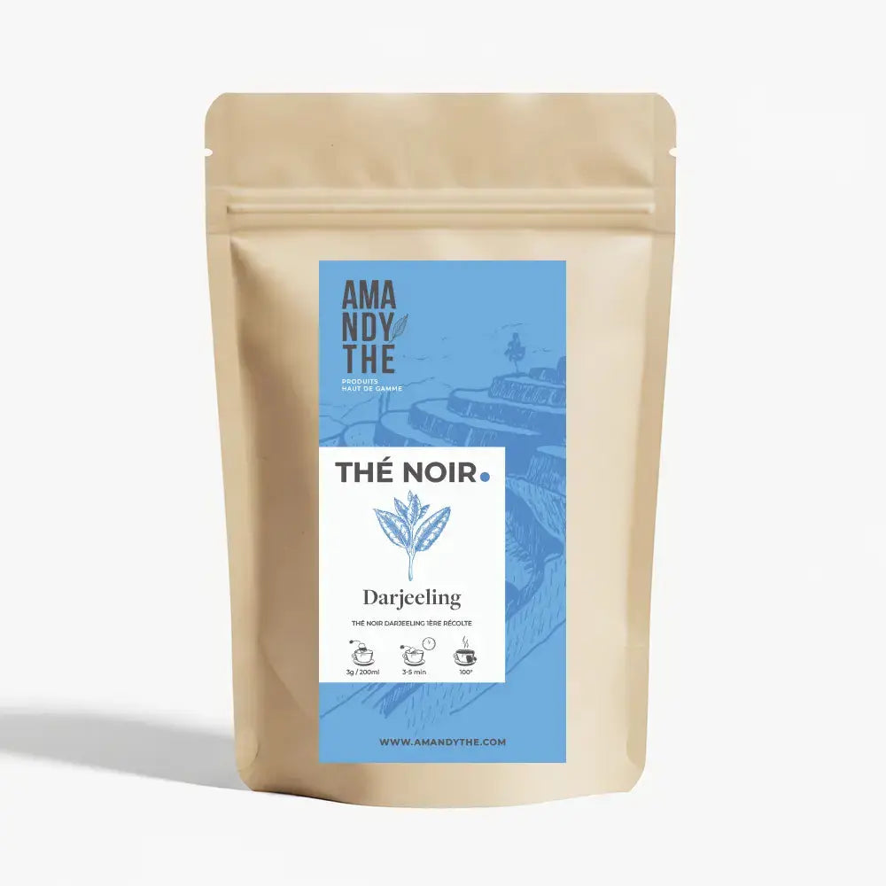 Thé Noir Darjeeling 1ère récolte Amandythé