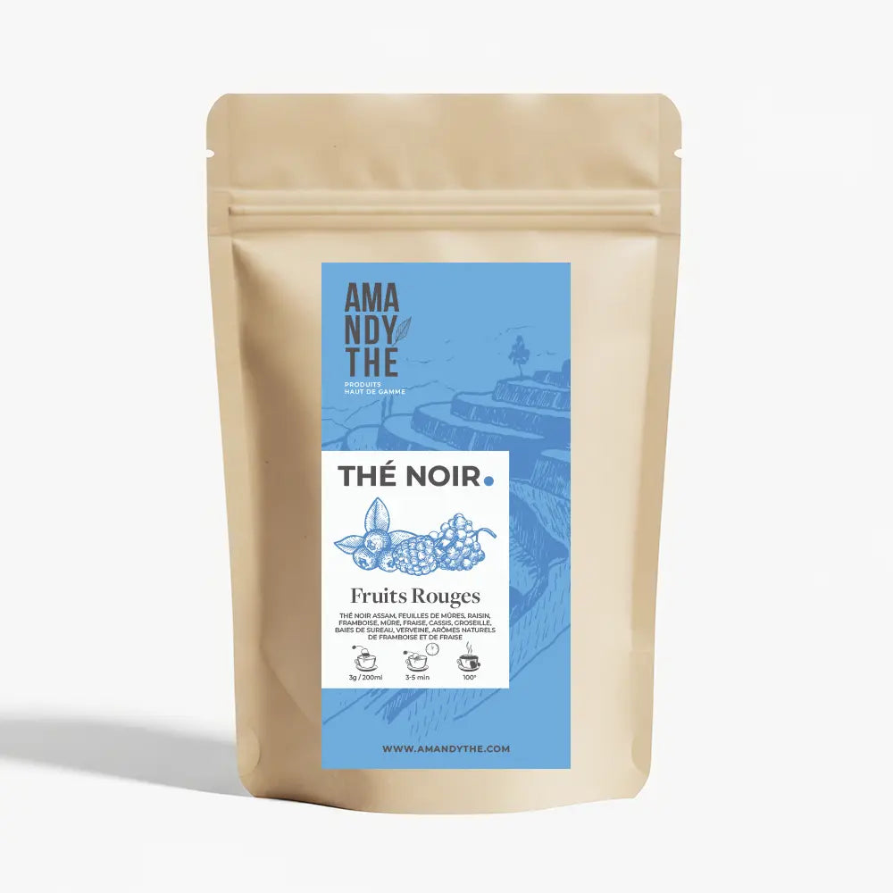 Thé Noir Fruits Rouges Amandythé