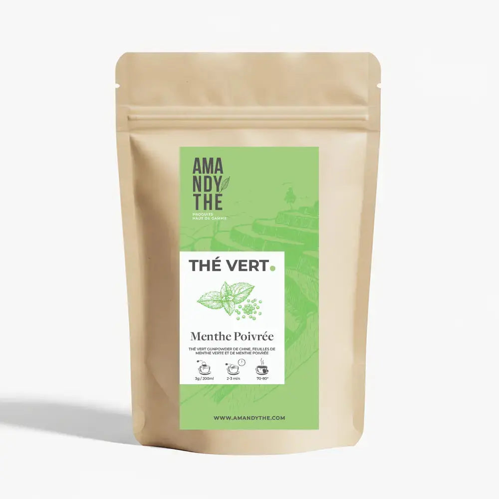Thé vert Menthe Poivrée Amandythé