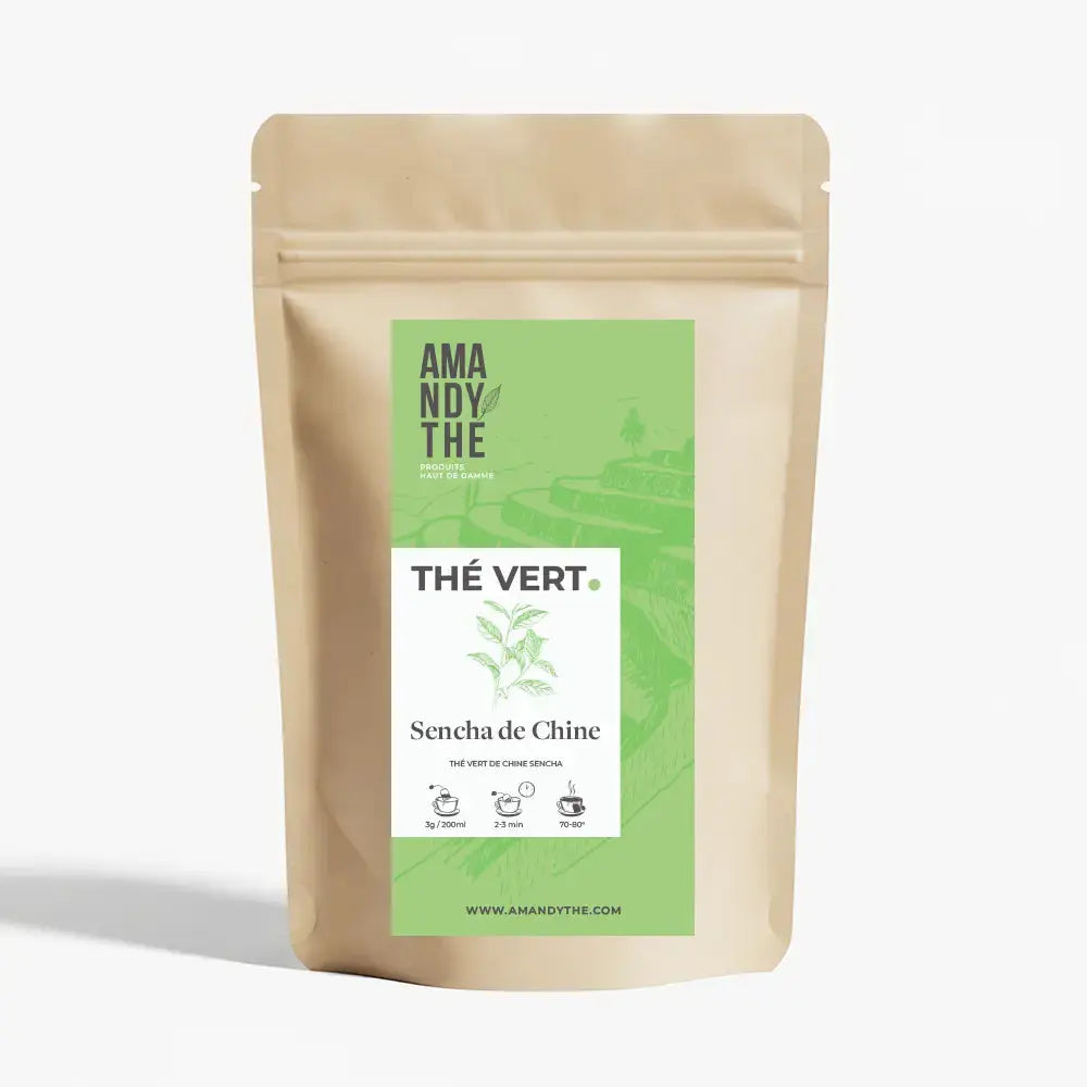 Thé vert Sencha de Chine Amandythé