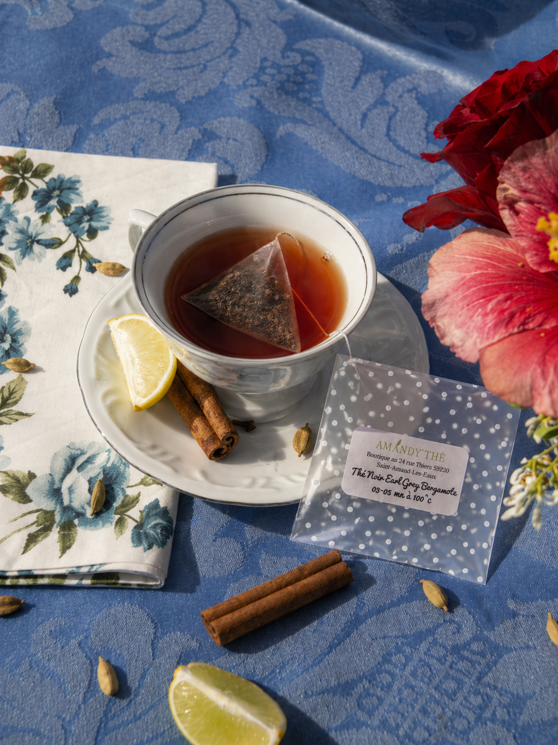 Coffret Découverte thé - 12 Dosettes Amandythé