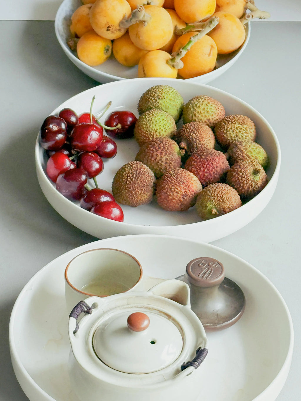 Thé Blanc Litchi Pêche - Amandythé